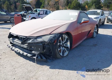 2021 Lexus Lc 500 from USA, damaged, VIN JTHKPAAY7MA102280